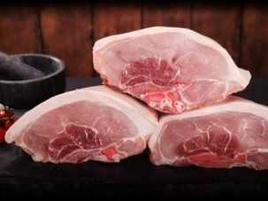 Three large leg Pork Joints